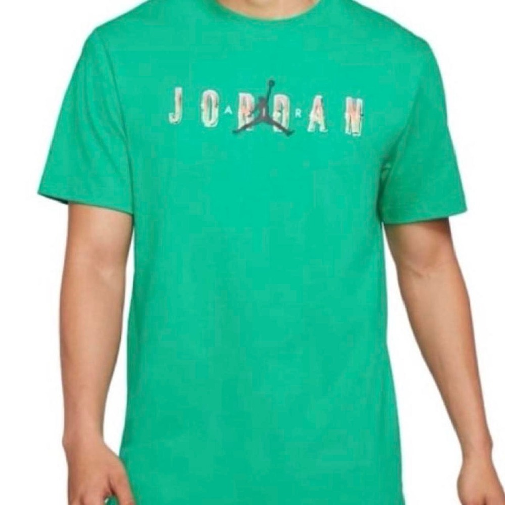 Air Jordan Sport DNA SS T-Shirt Stadium Green Mens Small Jumpman Basketball